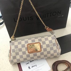 LV Eva Azur bag /crossbody / wristlet